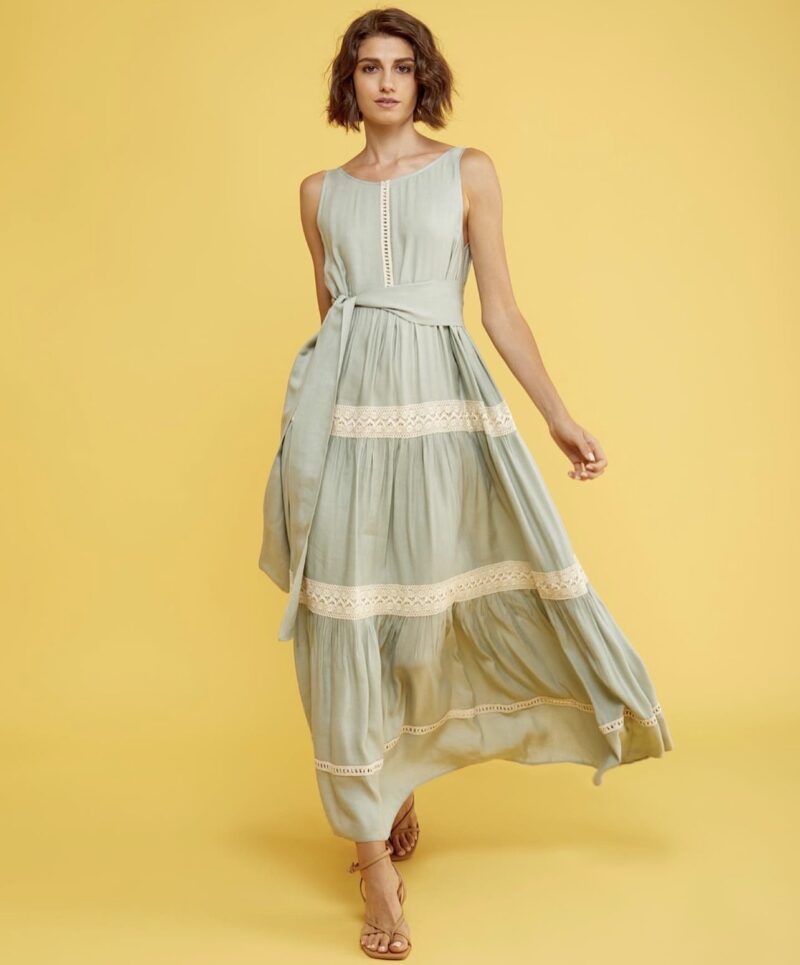 Romantic Dress - Clay