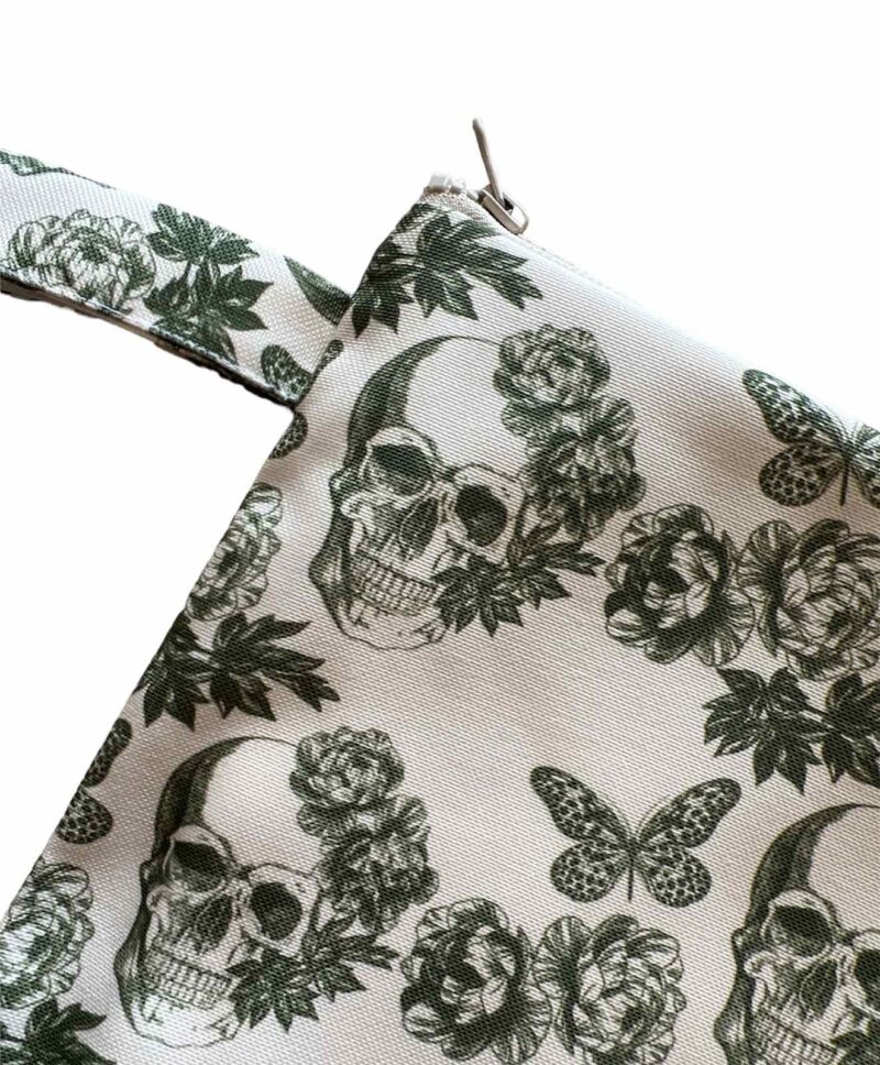 Handbag - Khaki Skulls - Image 2