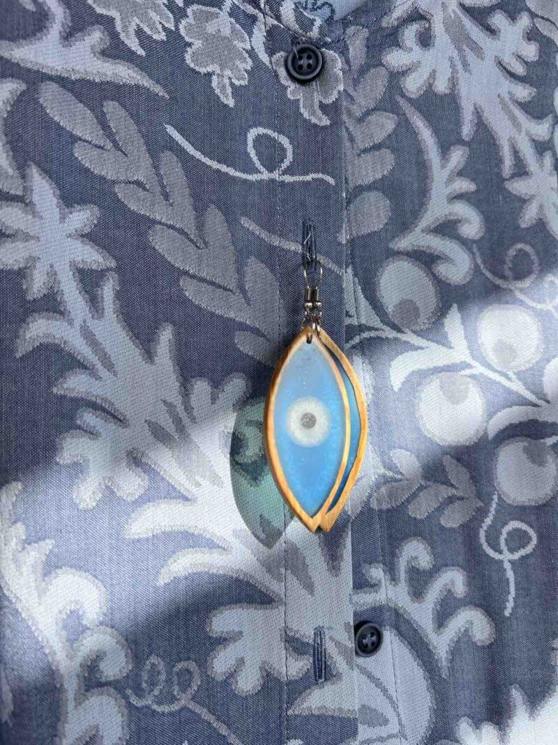 The Eye Earrings - Blue