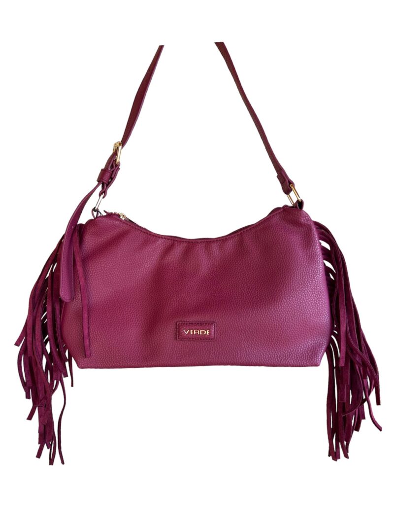 Verde Γυναικεία Τσάντα Ώμου Magenta