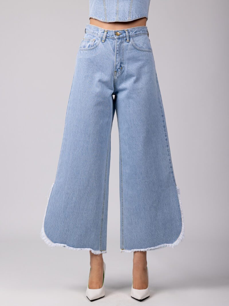 Sophiana Flare Denim - Light Blue