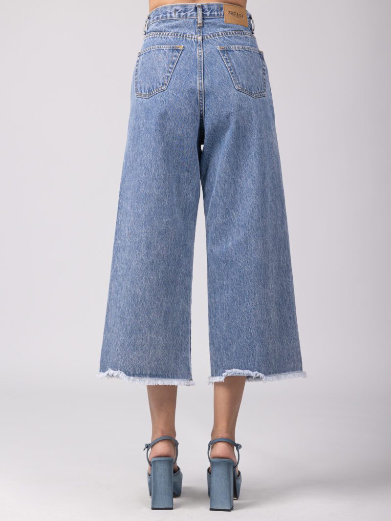 Ester Denim Cullotes – Blue - Image 2