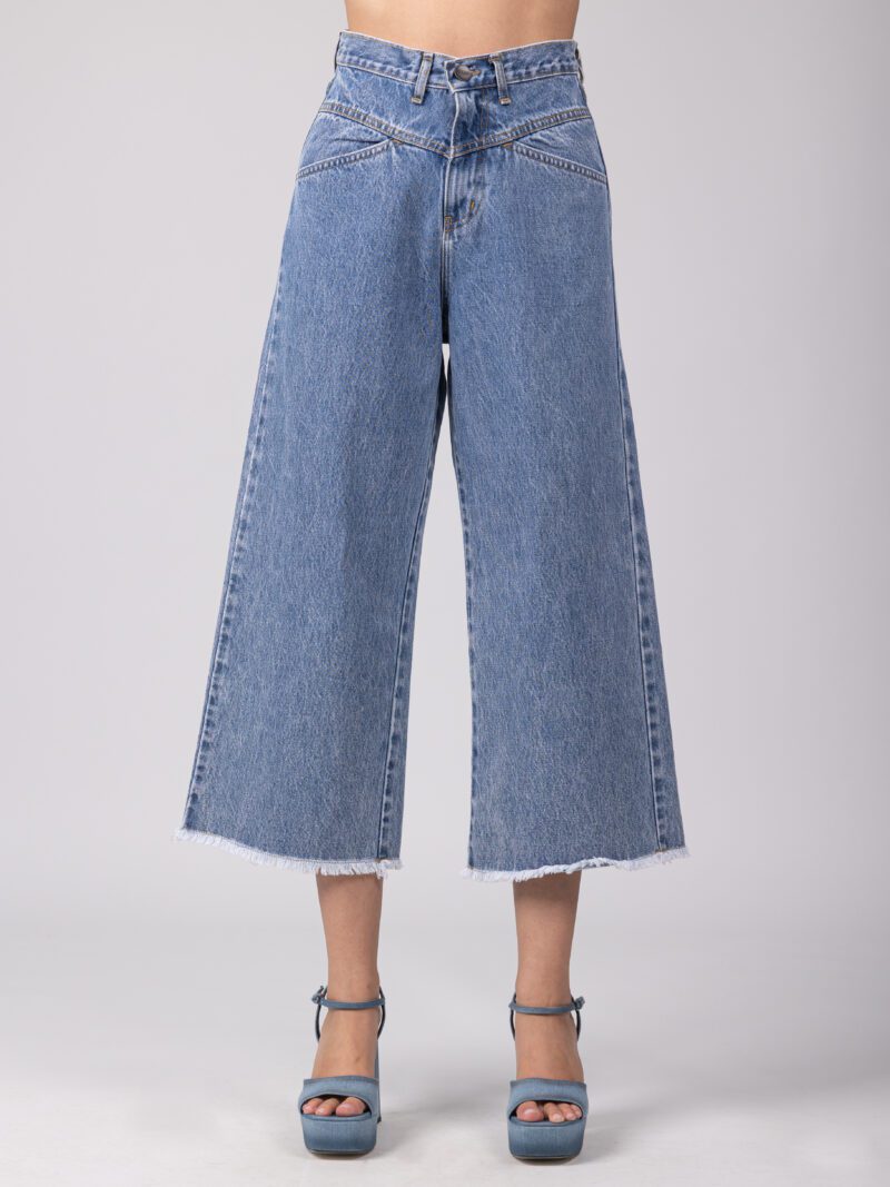 Ester Denim Cullotes – Blue