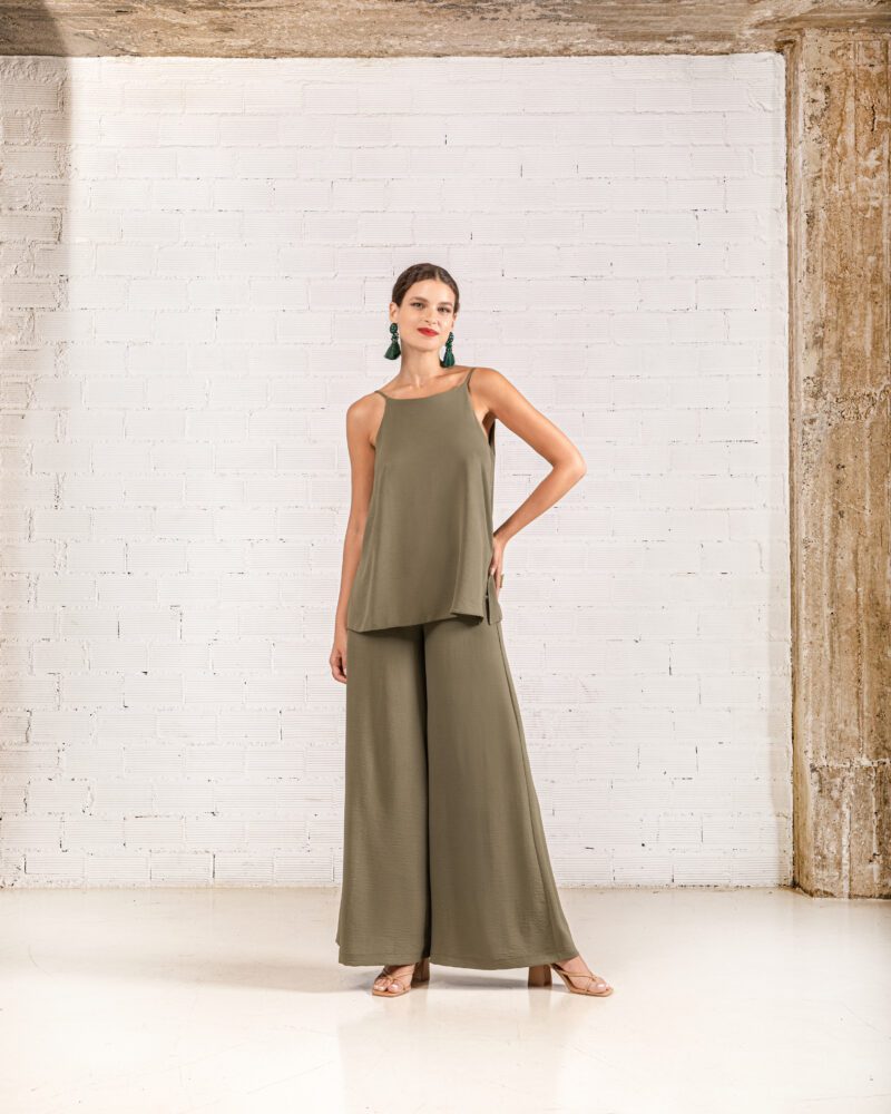 Flowy Pants - Khaki
