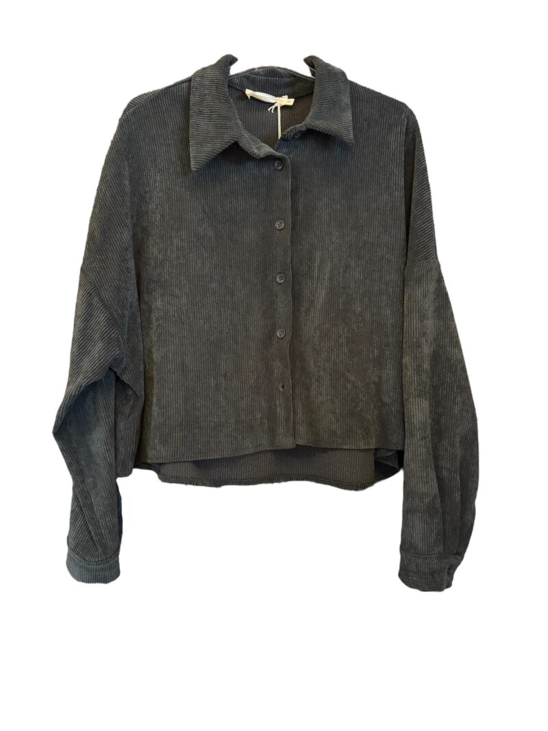 Riona Corduroy Shirt - Carbon