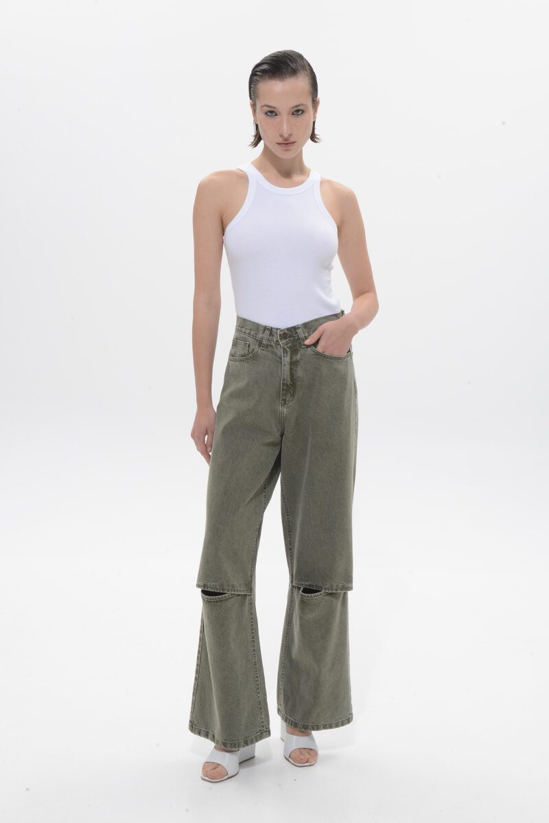 Selma Denim – Khaki