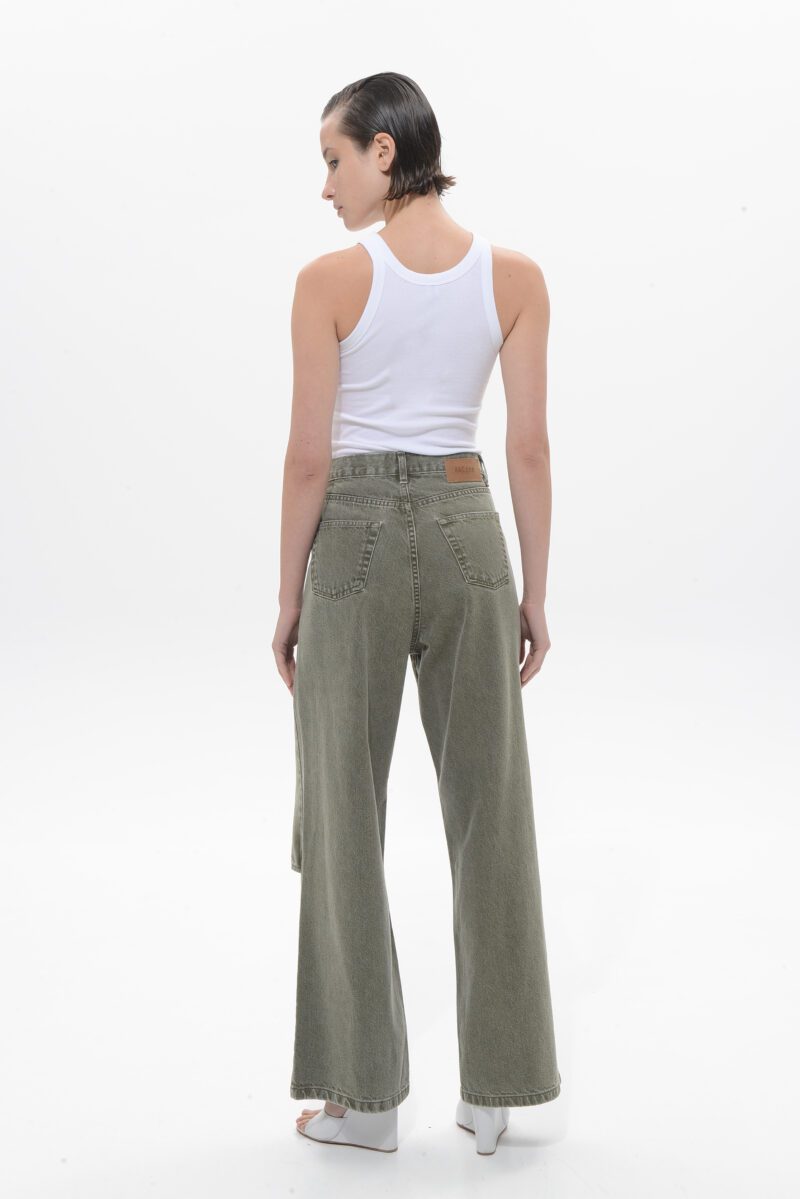 Selma Denim – Khaki - Image 3