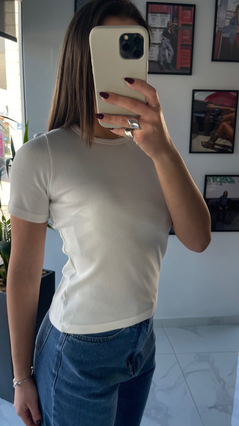 Persa Bamboo Top - Off White