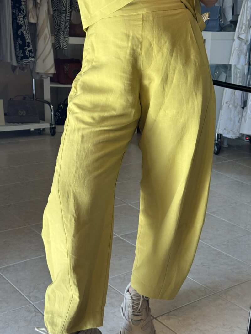 Victoria Linen Pants – Curry
