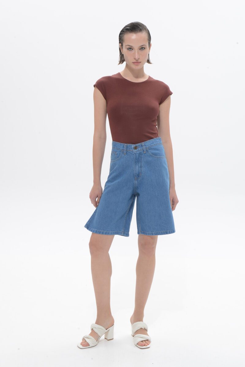 Daniela Shorts - Mid Blue