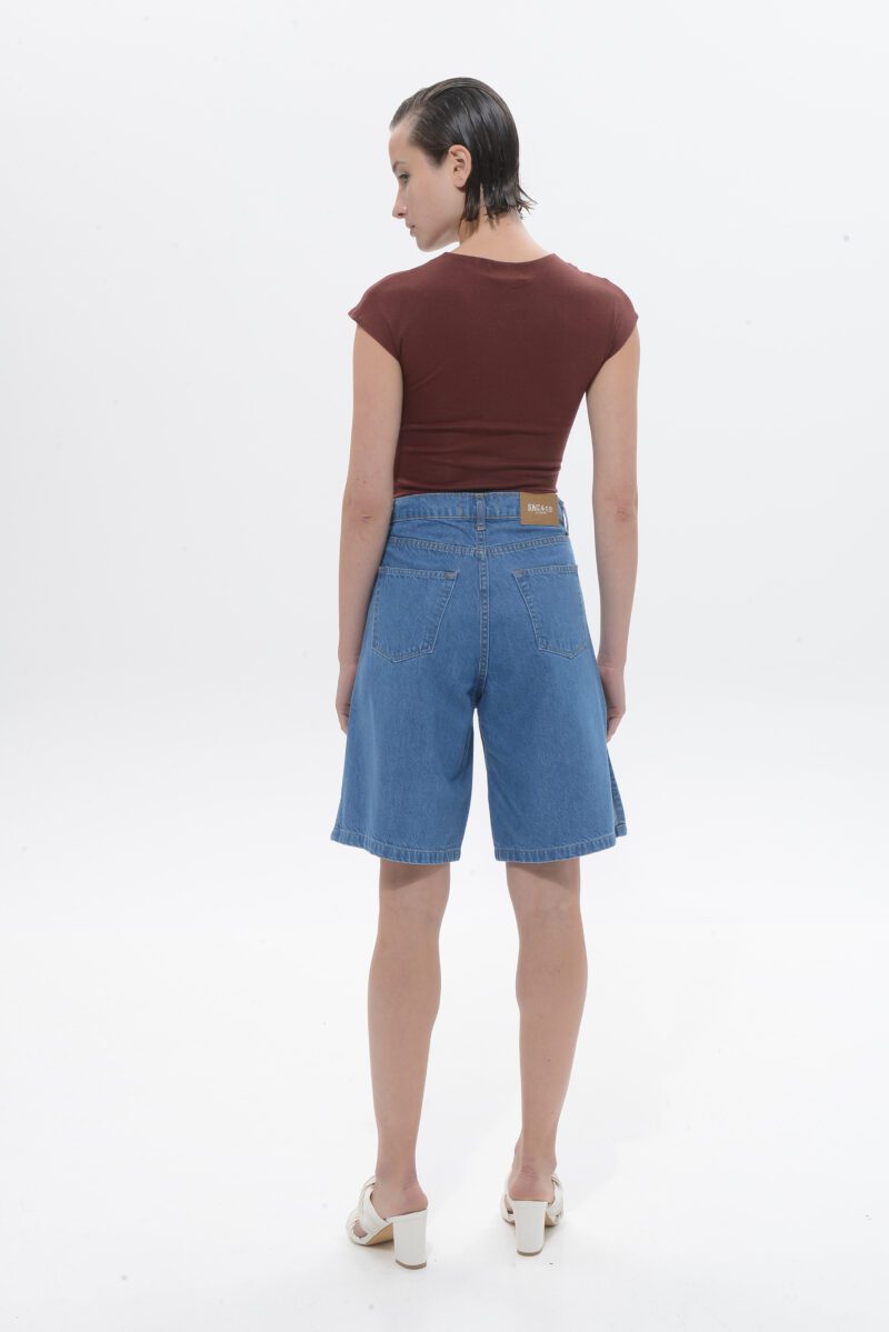 Daniela Shorts - Mid Blue - Image 3