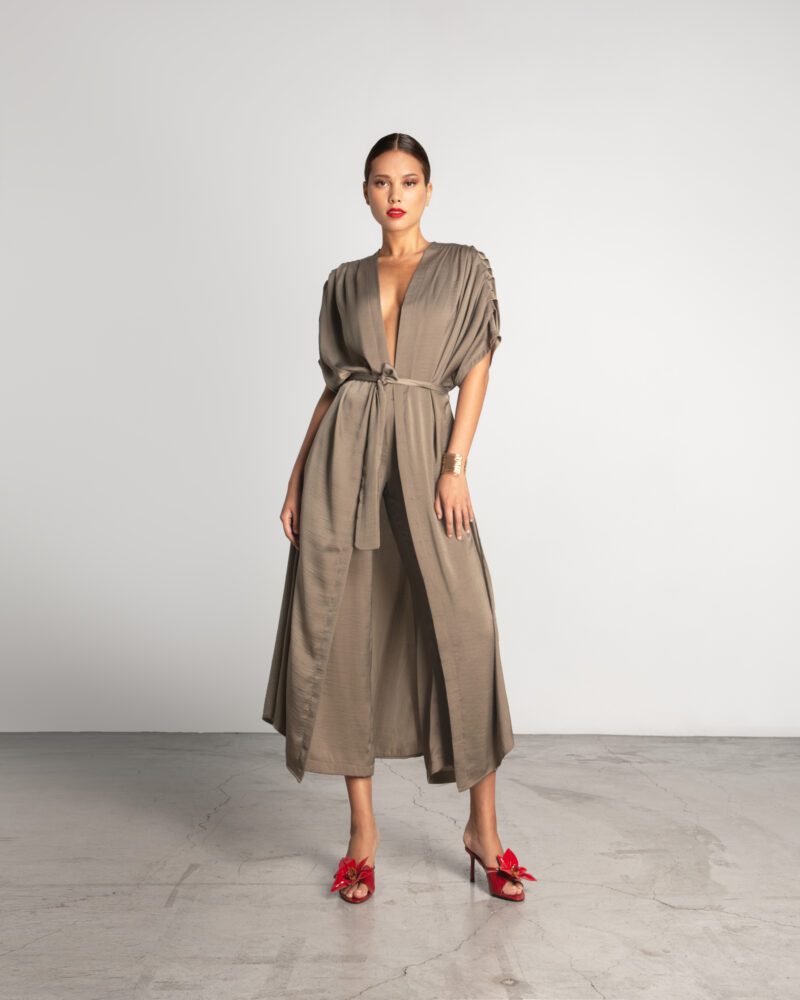 Kayla Kimono – Khaki