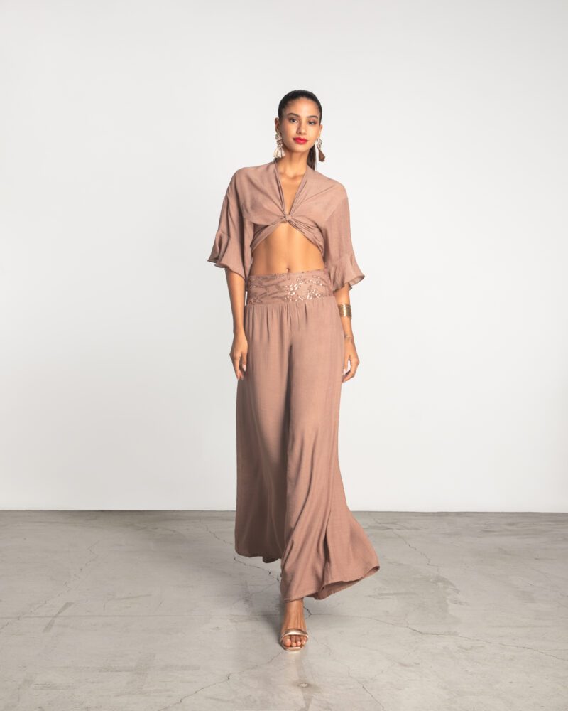 Nora Top - Brown - Image 3