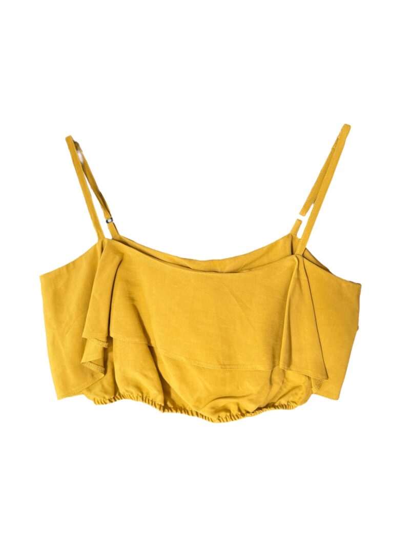 Victoria Crop Top - Curry