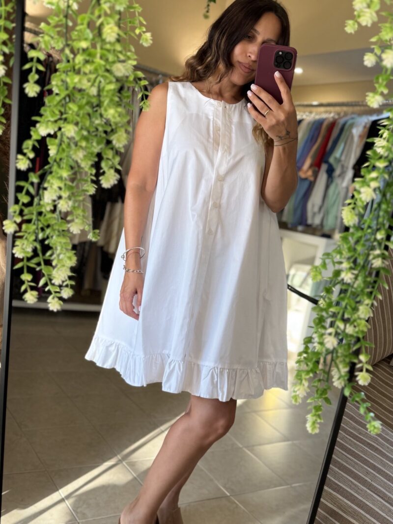 Valeria Dress - White