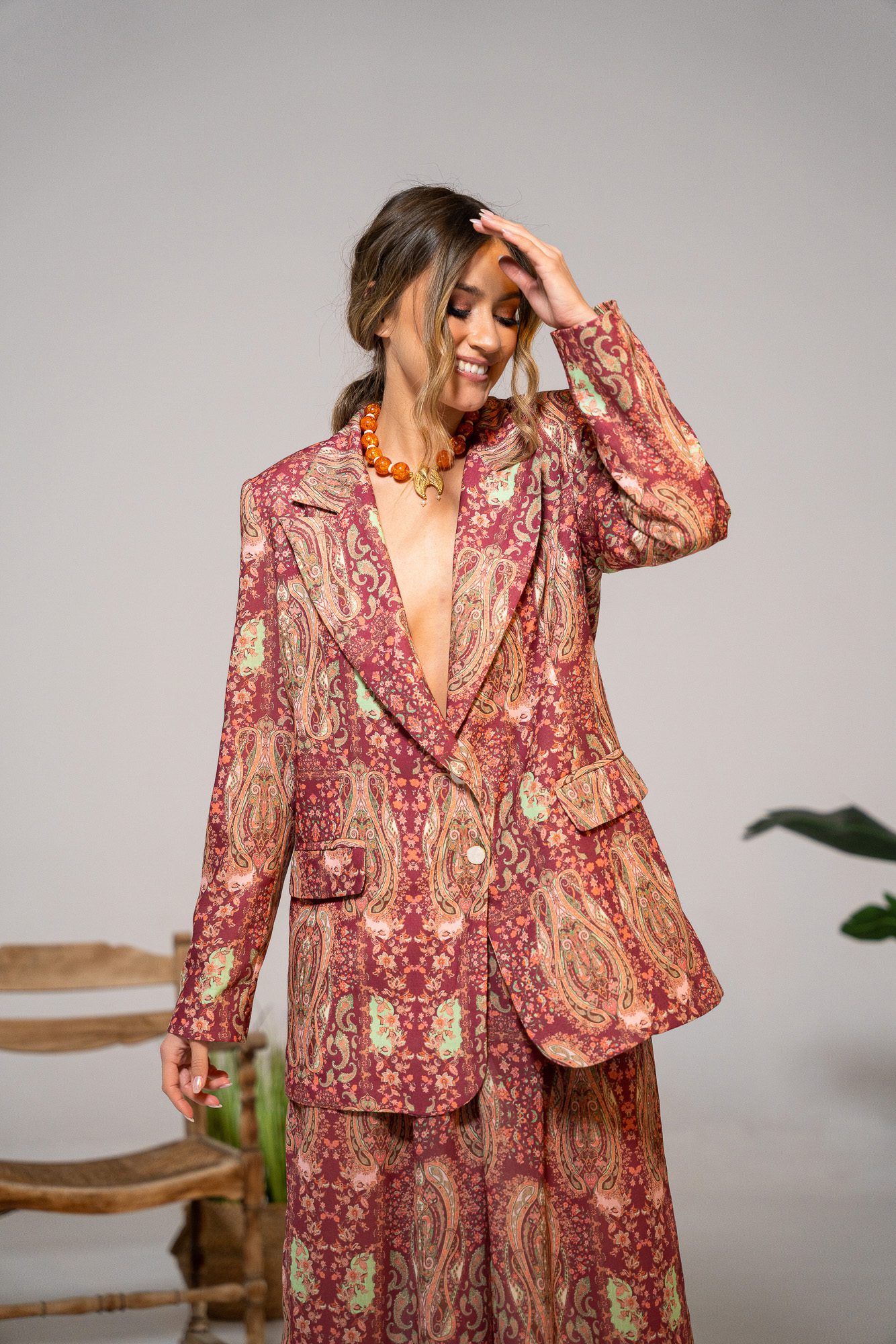 Kasia Linen Blazer - Image 3