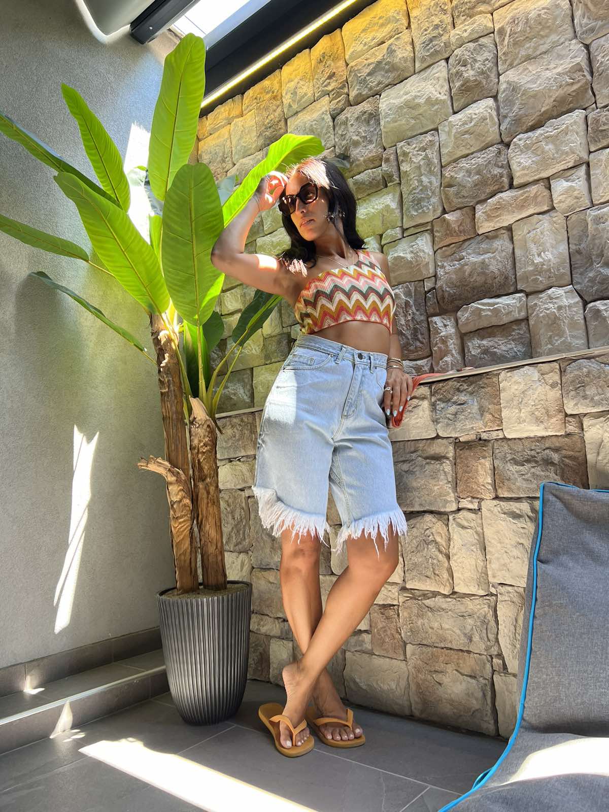 Markela Bermuda - Light Blue - Image 4