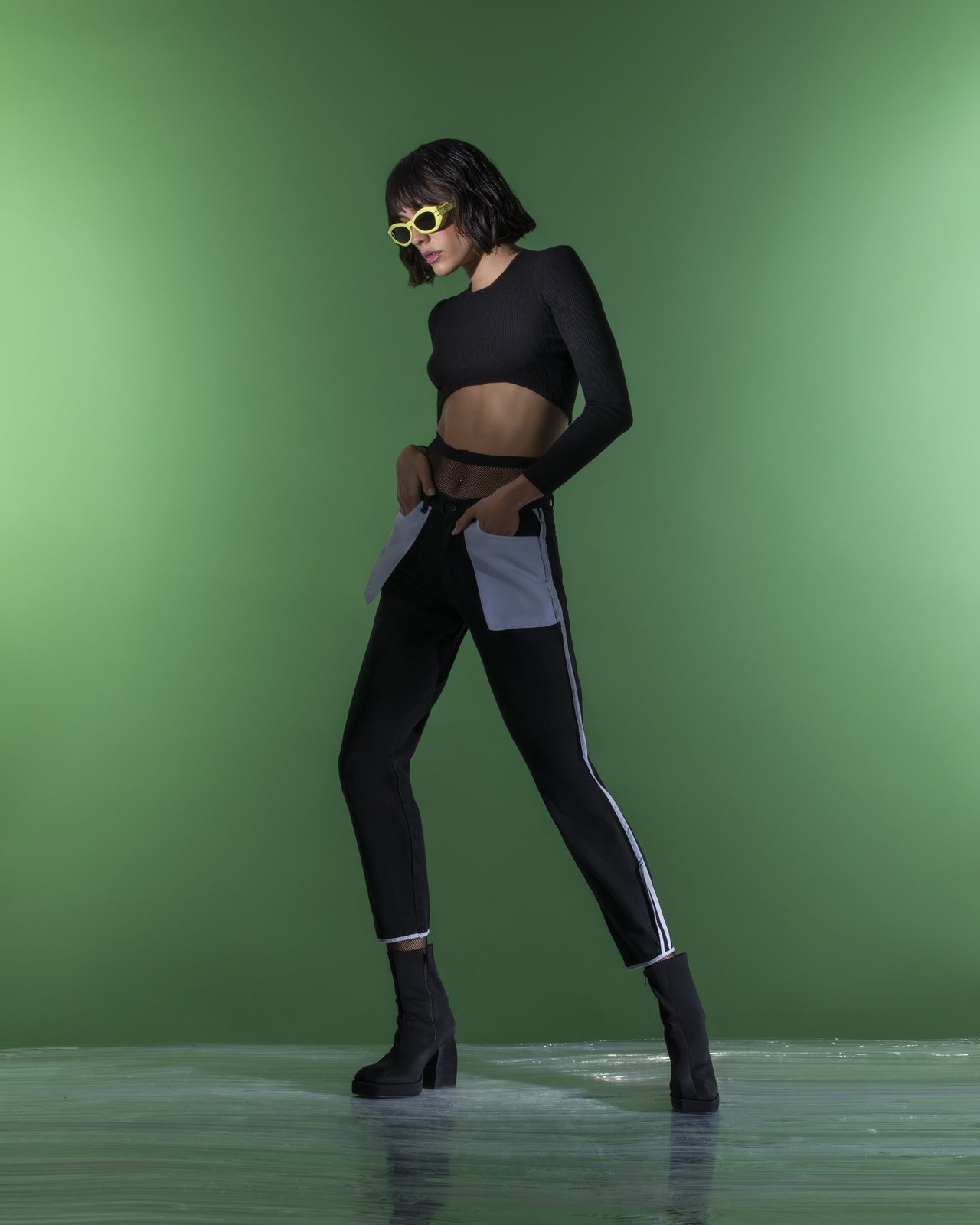 Olina Denim - Black - Image 2