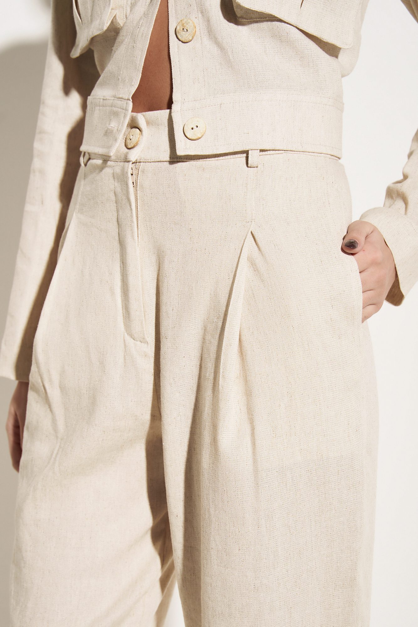 Nala Linen Trousers - Image 3