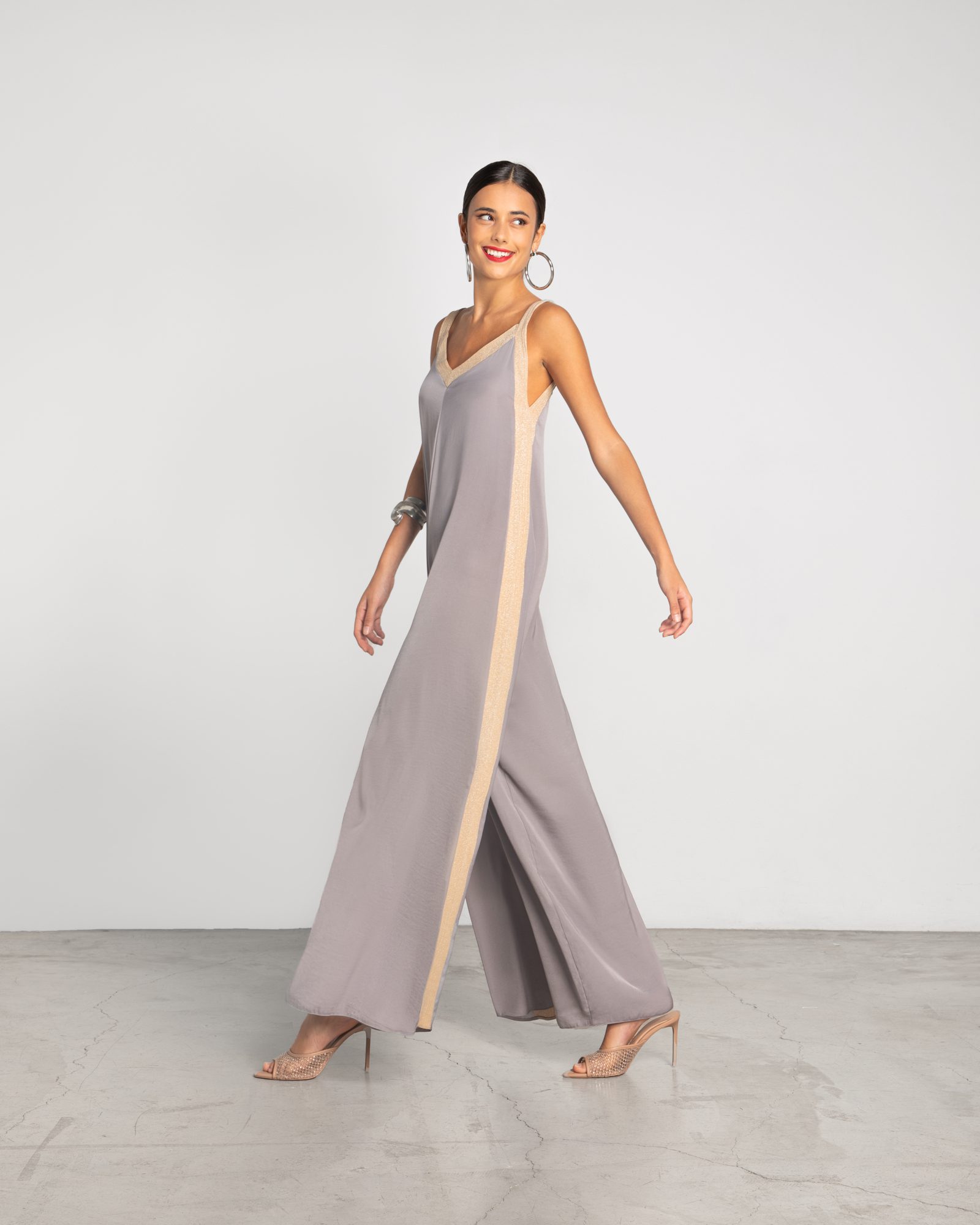 Goldy Jumpsuit - Grey - Image 2