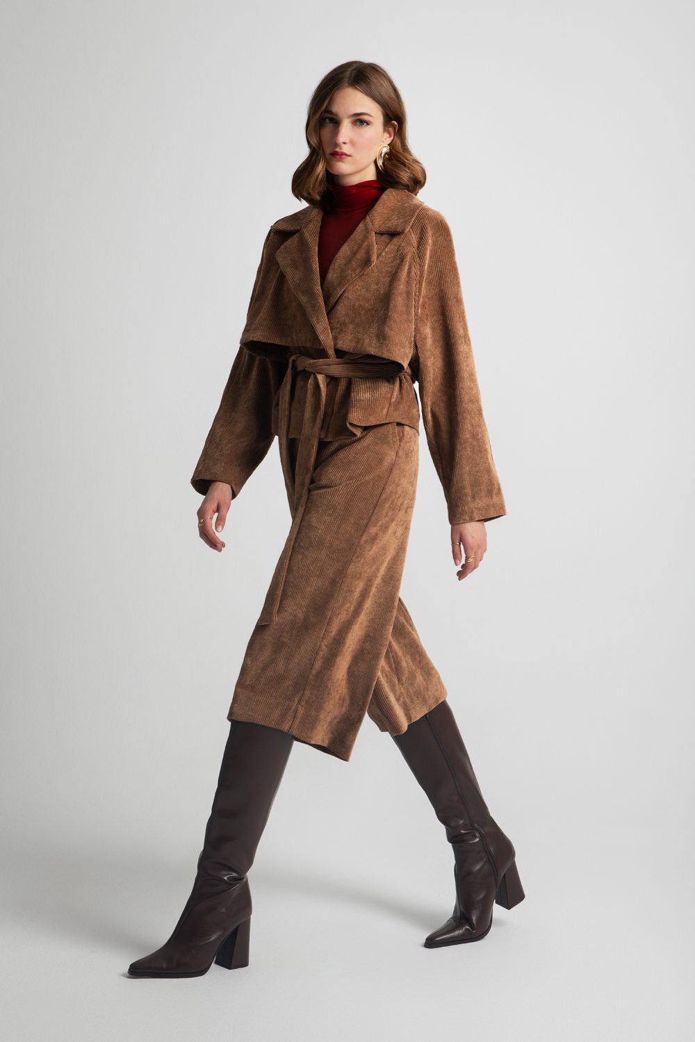 Joncy Corduroy Blazer – Camel - Image 2