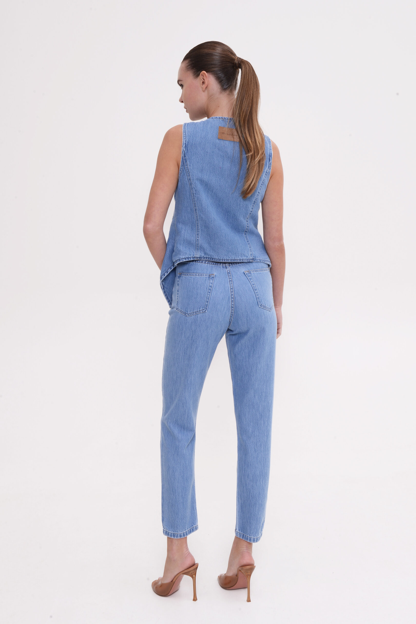 Dorothy Vest – Mid Blue - Image 2