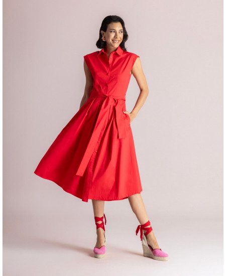 Amara Dress – Red