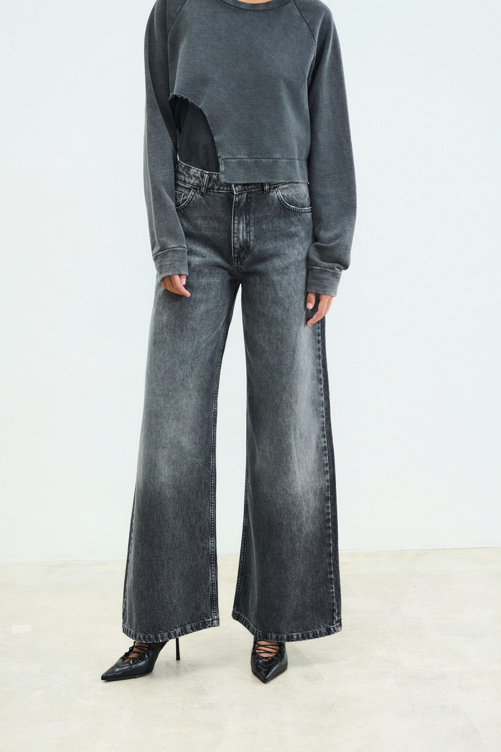 Belen Denim - Stone Black
