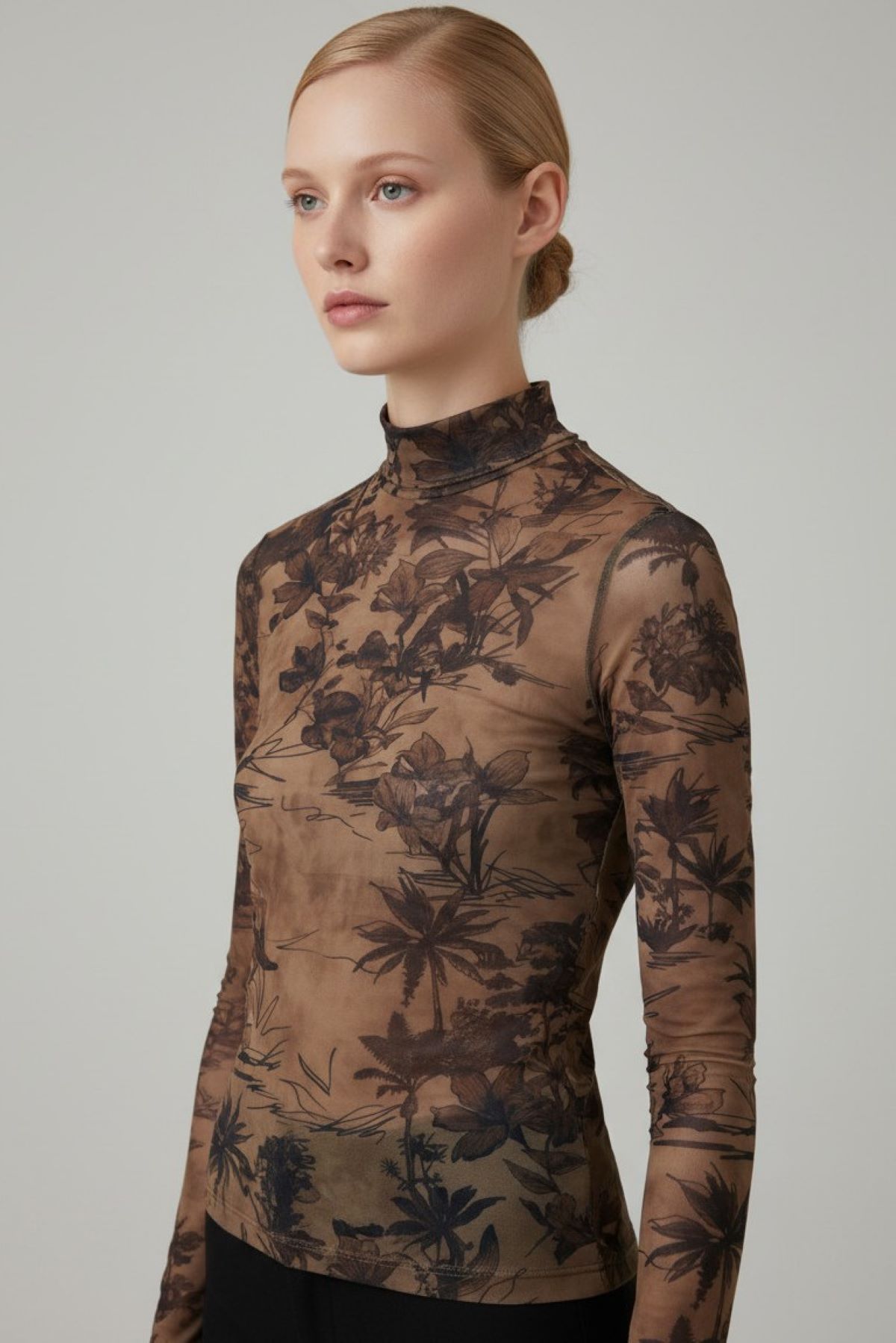 Wildwood Mesh Top – Print